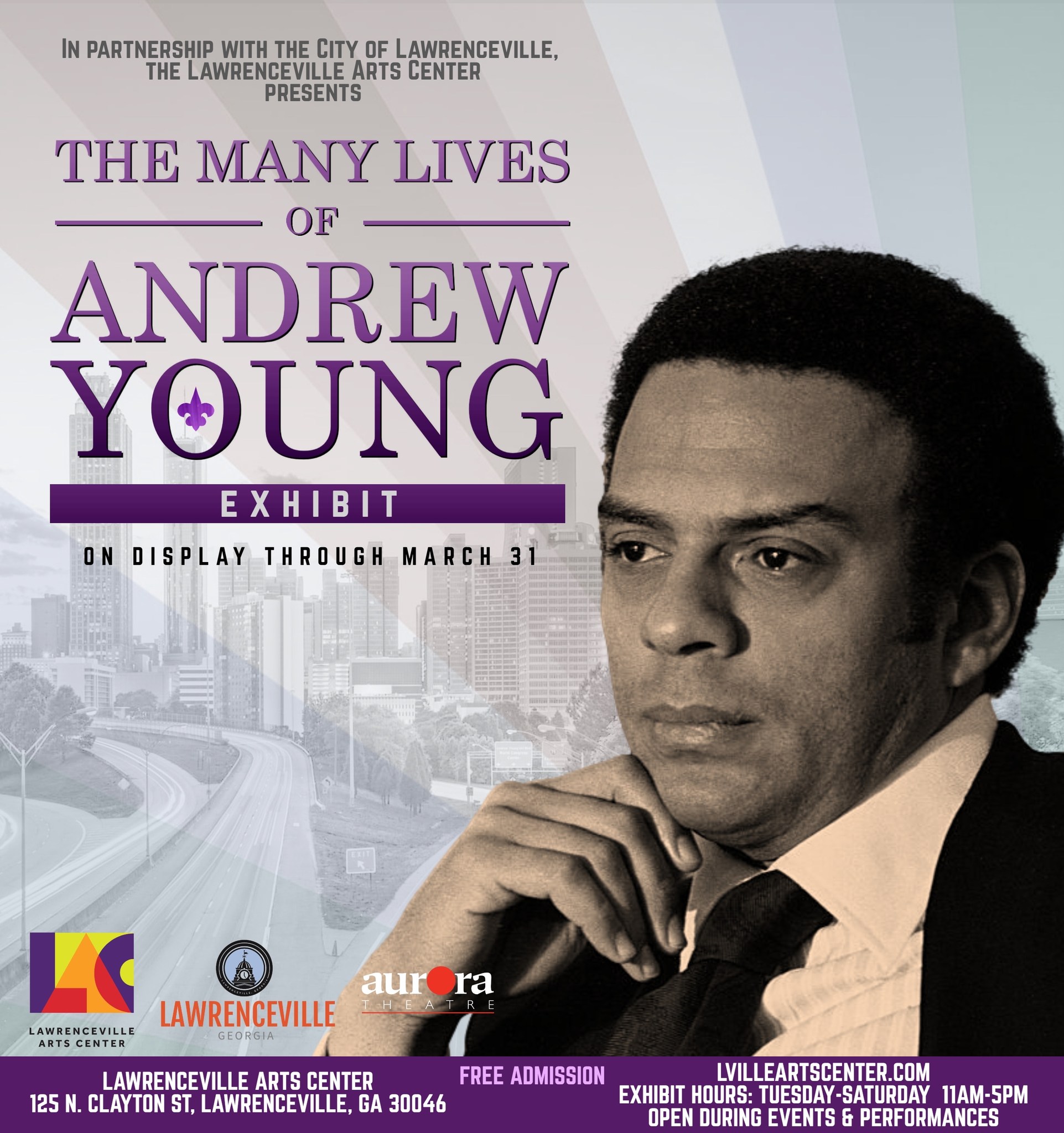 The Many Lives of Andrew Young Exhibit