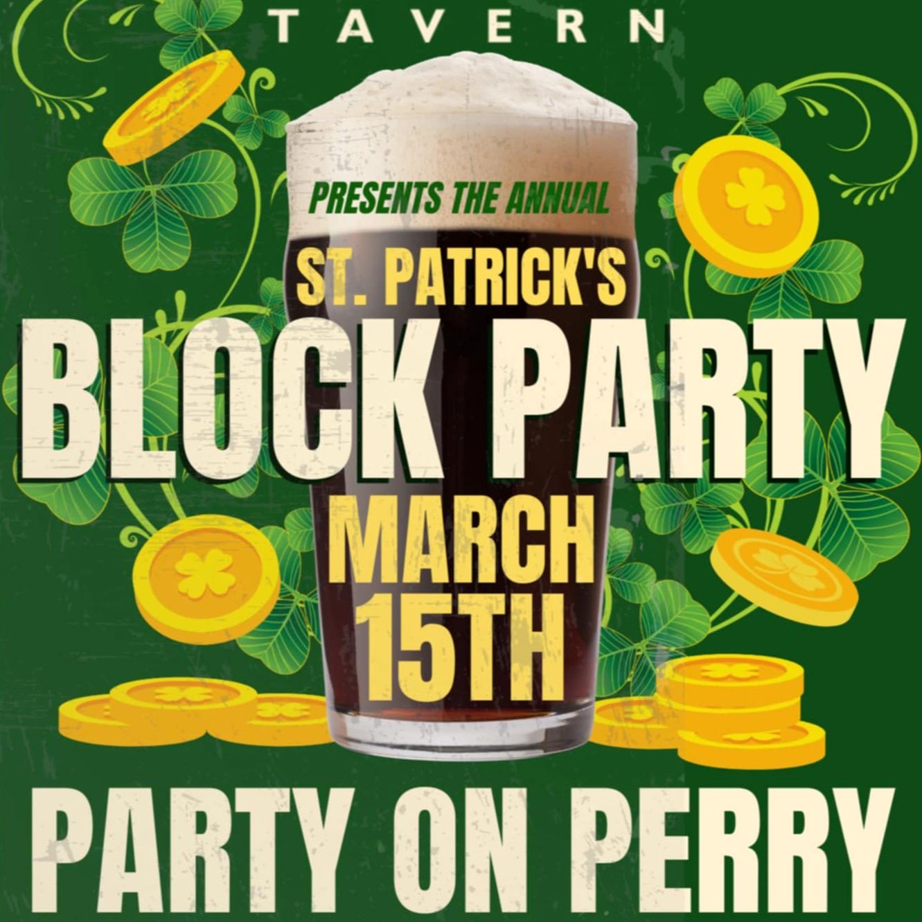 McCrays St Paddys on Perry 2025 St Patricks Day Celebration event