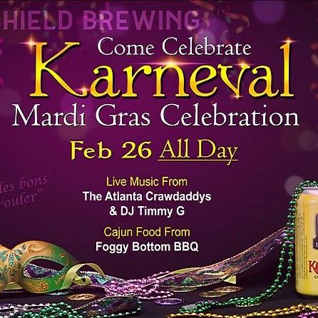 Mardi Gras masks and beads