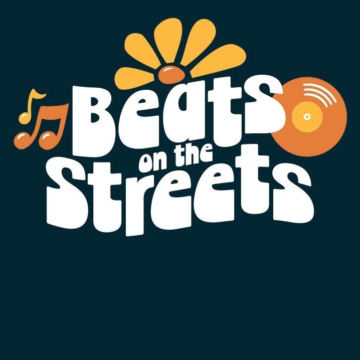 Beats on the Streets with wavy background