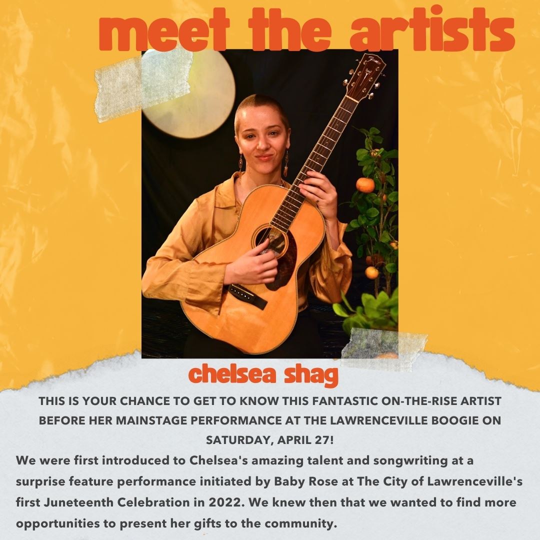 DTL Happening Songwriters Round Chelsea Shag biography