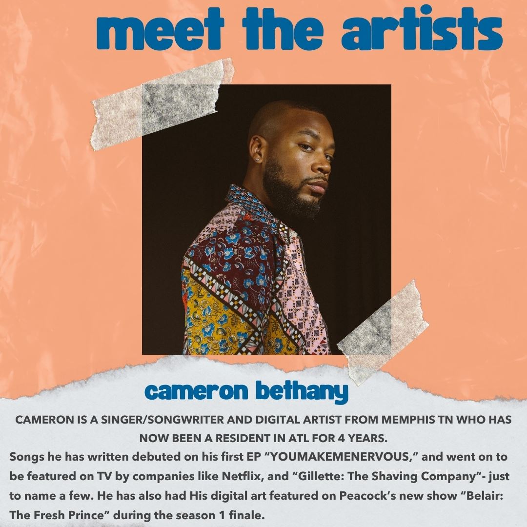 DTL Happening Songwriters Round Cameron Bethany biography