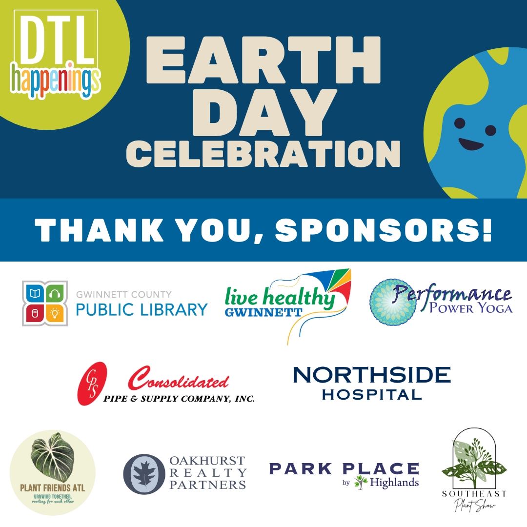 DTL Happening Earth Day Celebration Thank You Sponsors