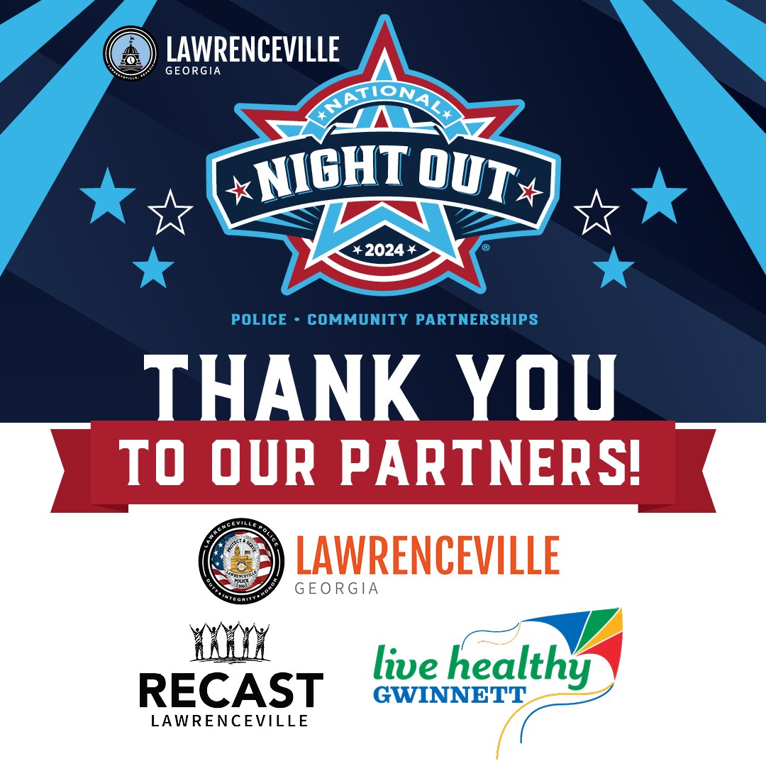 National Night Out Thank You Partners